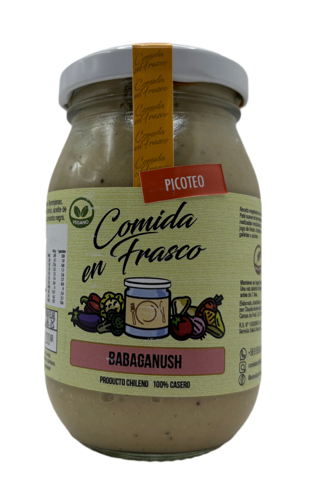 Babaganush (Paté de Berenjenas) 200gr