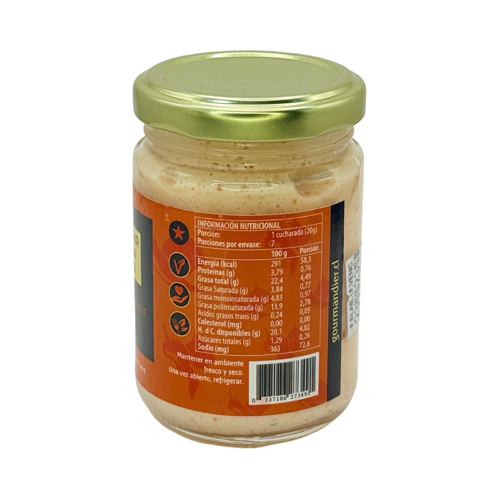 Pasta de ajo chilote al merkén 156 mL