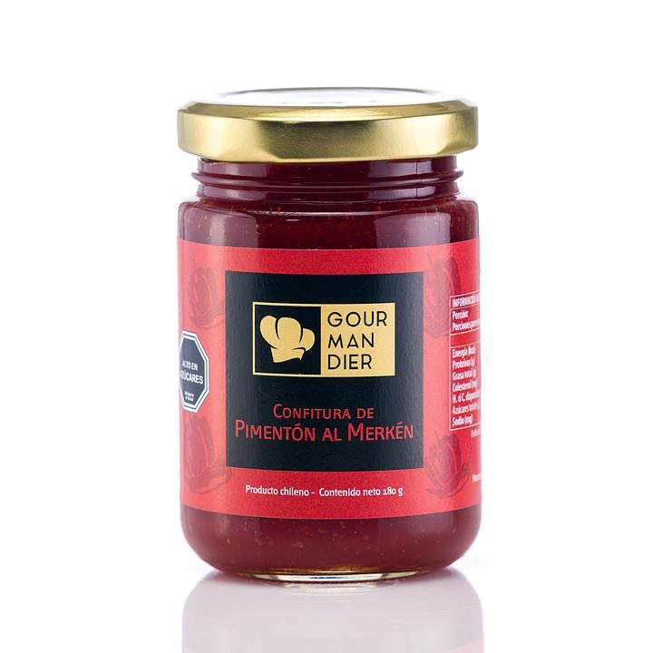 Confitura de pimentón con merkén 156 mL