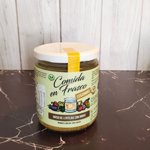 Guiso de Lentejas  con arroz 400gr