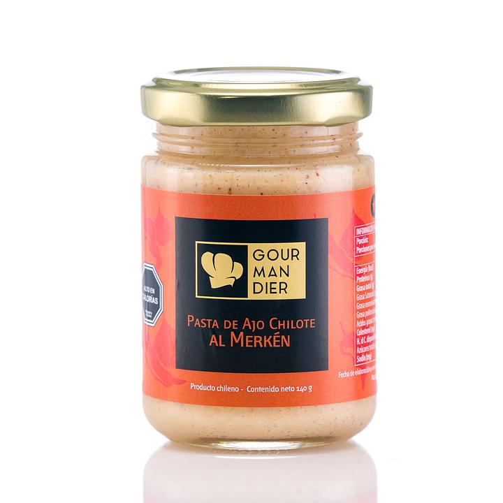 Pasta de ajo chilote al merkén 156 mL