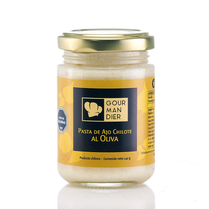Pasta de ajo chilote al oliva 156 mL