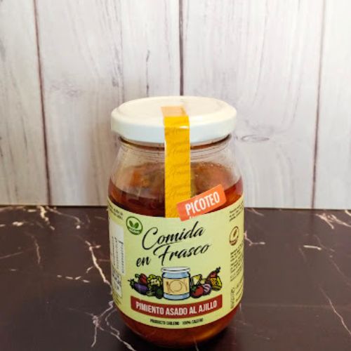 Pimientos Asados al Ajillo 200gr