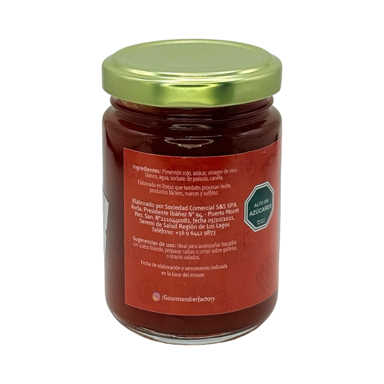 Confitura de pimentón 156 mL