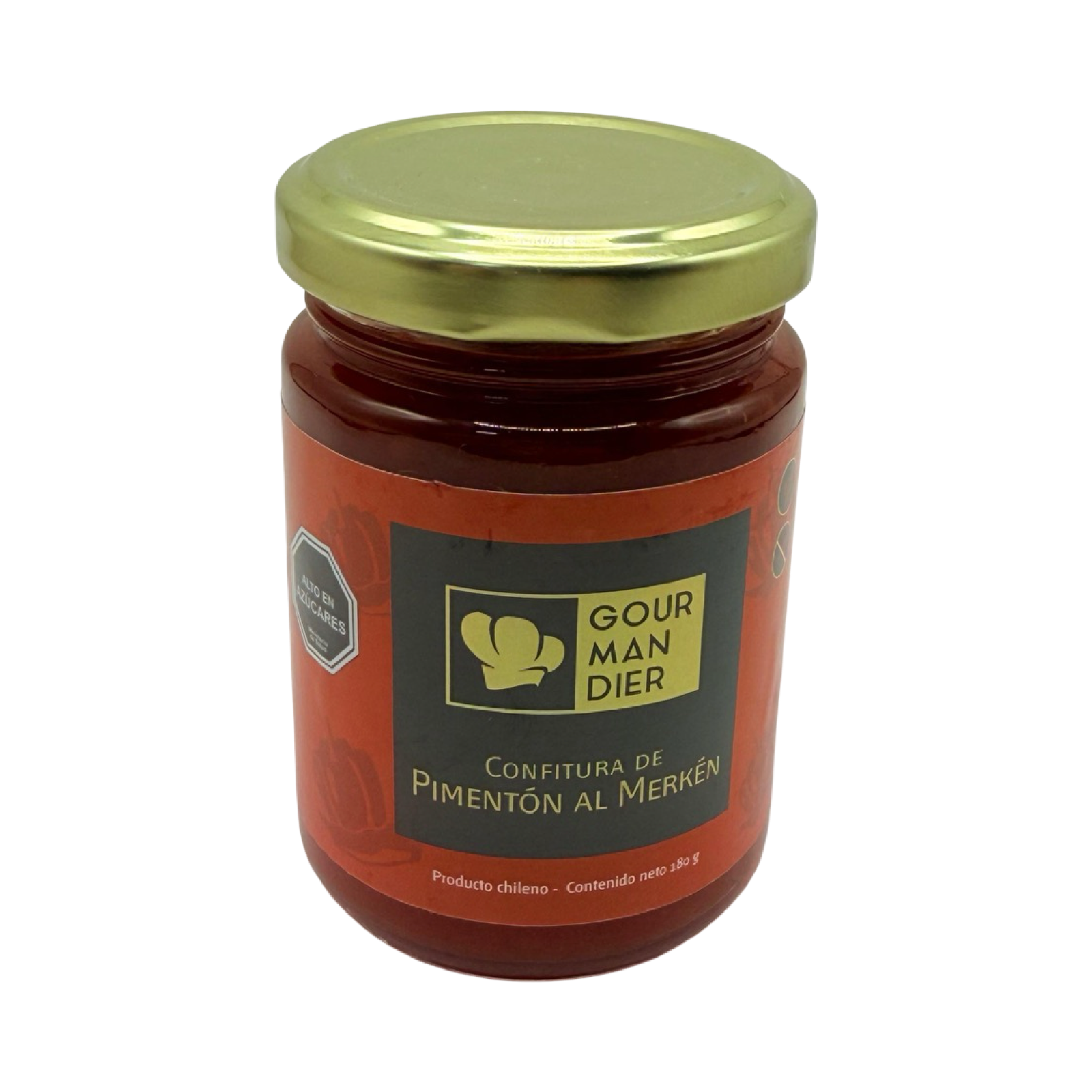 Confitura de pimentón con merkén 156 mL