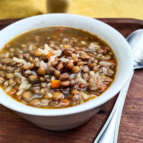 Guiso de Lentejas  con arroz 400gr