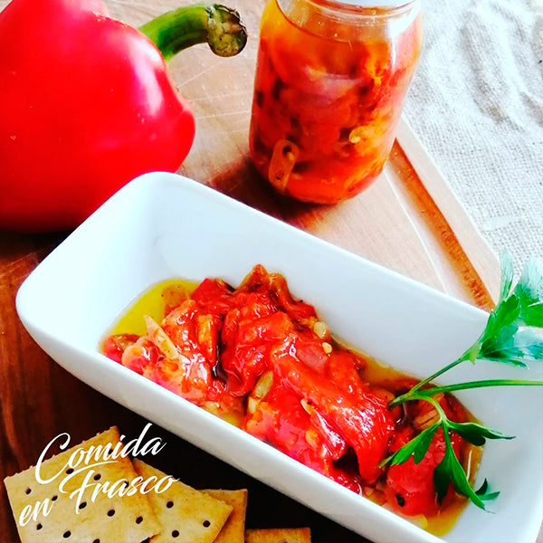 Pimientos Asados al Ajillo 200gr