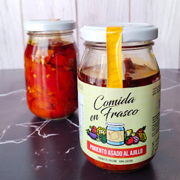 Pimientos Asados al Ajillo 200gr