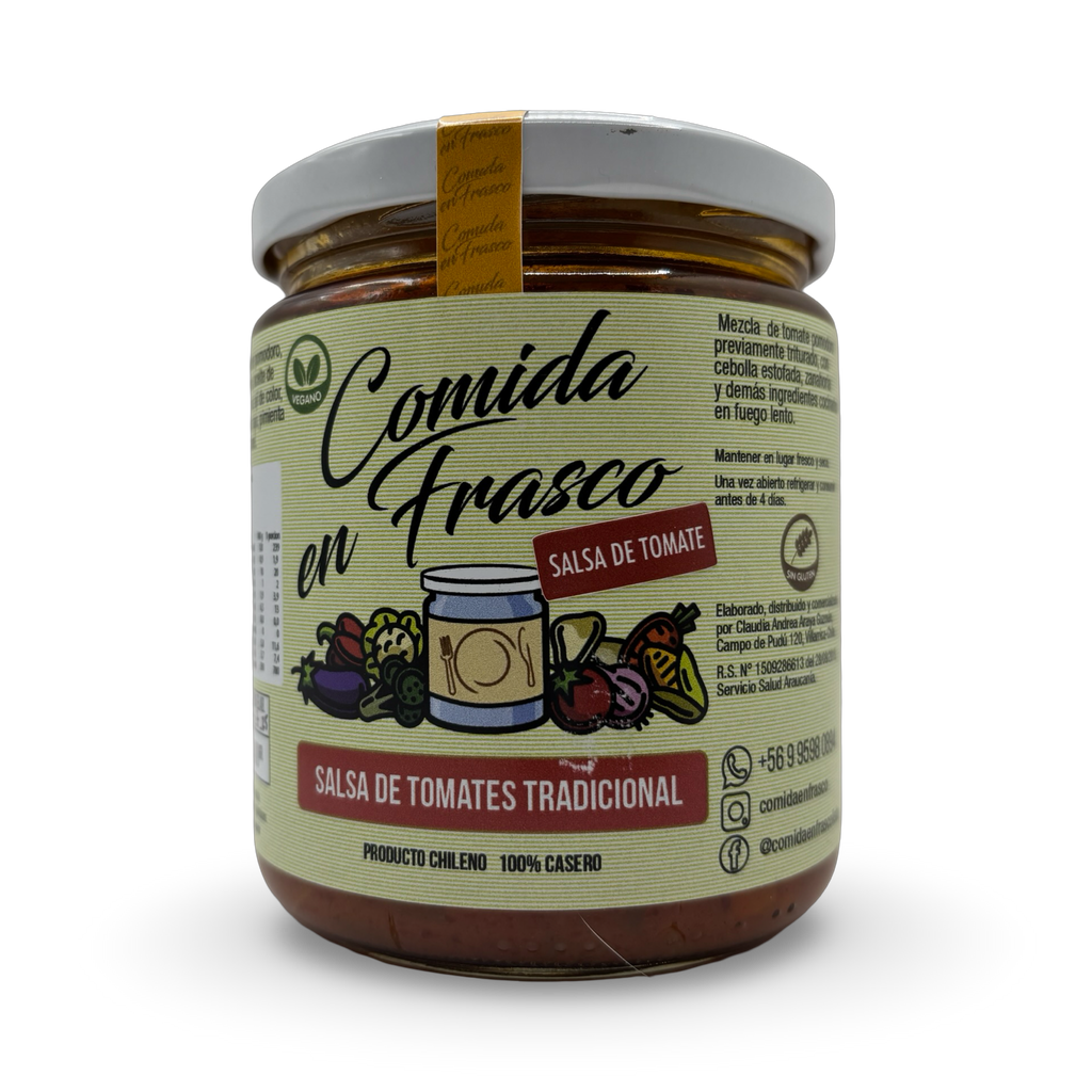 Salsa de tomate boloñesa Vegetal 400gr