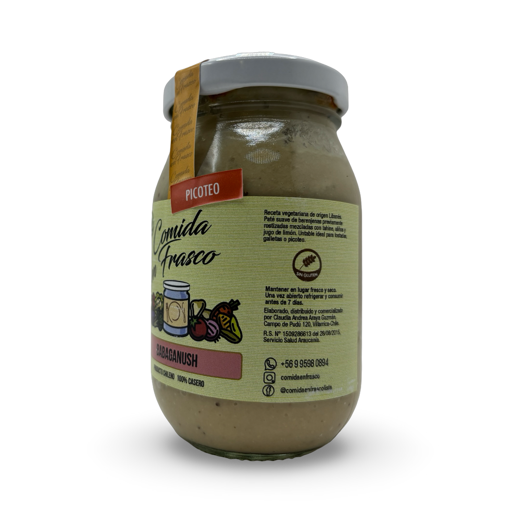 Babaganush (Paté de Berenjenas) 200gr