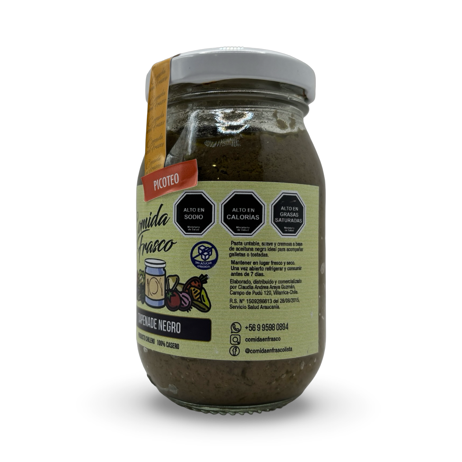 Tapenade negro (paté de aceitunas) 200gr