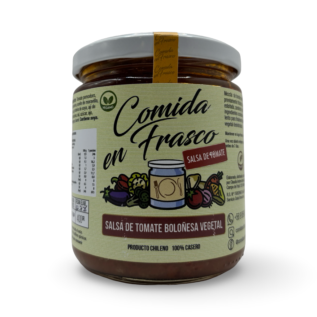 Salsa de tomates Tradicional 400gr